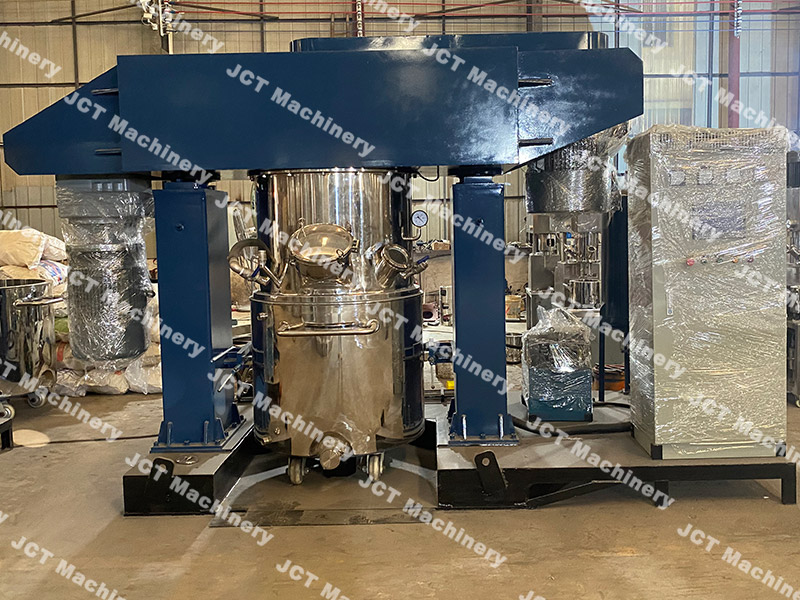 غراء البولي يوريثين (PU) والخلاط الكوكبي المزدوج | JCT Machinery
